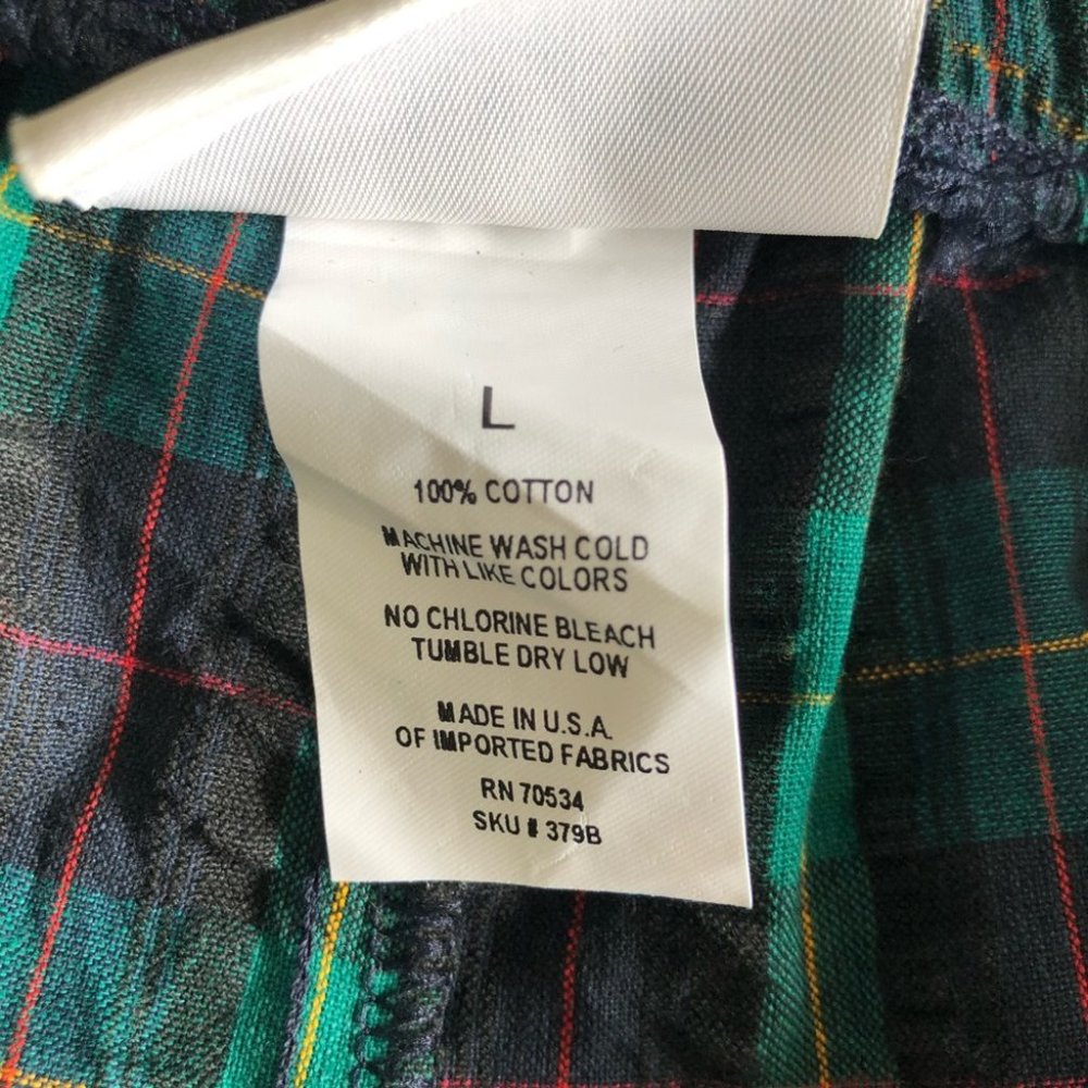 Vintage Orvis Plaid Zip Jacket Matching Pants Suit - Picture 13 of 14
